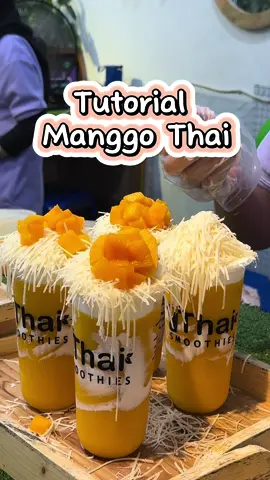 yang minta spill resep manggo thai.. #thaismoothies #resepsmoothies #fypシ゚viral #fyp #jajananviral 