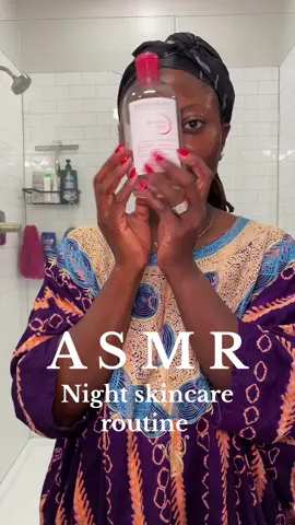 Getting used to the fact that I’m in the mid-30s club. Proud of this skin of mine for keeping me youthful! #ASMR #Skincareroutine #nightroutine #over30 #tiktokover30 