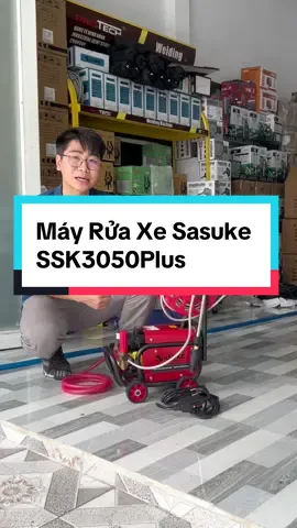 Máy Rửa Xe Rulo Cuốn Dây 15m Mô Tơ Lõi Đồng Xịt Rửa Cực Mạnh Sasuke SSK 3050 Plus #mayruaxe #mayruaxecaoap #mayruaxecongnghiep #mayruaxemini #mayruaxegiađinh #sasuke 