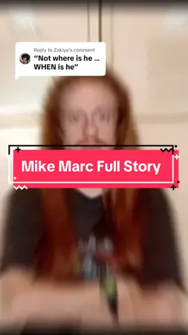 Replying to @Zakiya part 8 | Mike Marcum Full Story #crime #missing #timetravel #theory #realcrime 