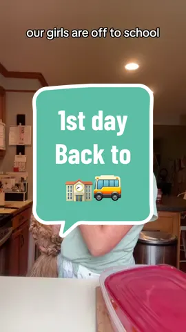 And they are off! #backtoschool 