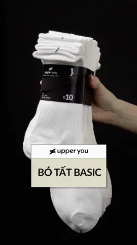 Ông nào hay bị lạc mất chiếc tất thì quất combo này nha #upperyou #tatcocao #tatsoc #tatbasic #tat #phongcach 