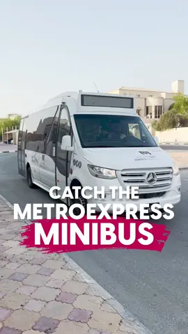 🚐Metroexpress users, have you had a ride in this minibus yet? 👉These minibuses are currently being operated to and from the Katara, Al Qassar & Qatar University metro stations. 👉You can book the metroexpress via the Karwa app - note the minibuses are subject to availability.  #Qatar #قطر 
