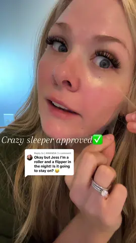 Replying to @| AMANDA | this mask is crazy sleeper approved!!🙌😅 #koreanskincare #glassskin #viral 