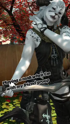 It's a universal truth, we tank bust our friends. It shows them you care ❤️😂 #ffxiv #ffxivonline #ffxivtok #femhroth 