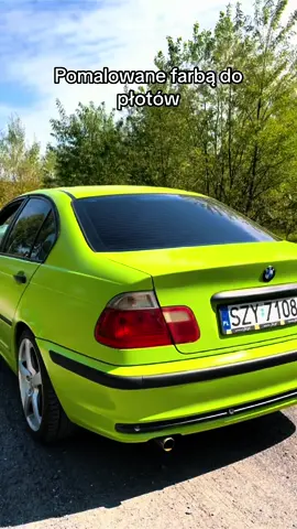 Jak chcecie zobaczyć jak pomalować auto farbą do płotów, to cały odcinek na kanale YT: Hubert Cupak #bmw #perfect #satysfaction #dc #fyp #pov #motivation 