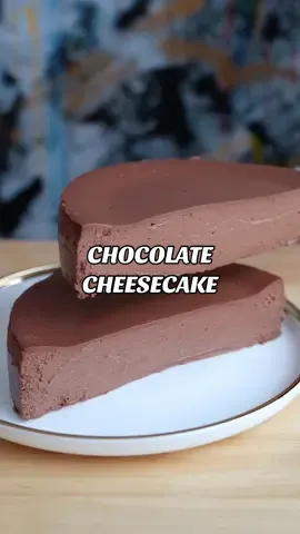 Dark Chocolate Cheesecake 😮‍💨 #dessert #chocolate 