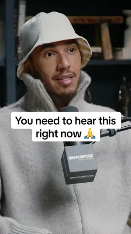 Everyone needs to hear this.  Clipped from my @On Purpose Podcast episode with Lewis Hamilton 🙌🎙️ #motivation #lewishamilton #dream #motivate #advice 