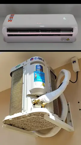 INSTALAÇÃO DE DOIS AR CONDICIONADOS GREE 9000BTUS. #arcondicionadoinverter #instalacoesdearcondicionado #greeinverter #inveter #refrigelacao #calor #novaeuropasp 