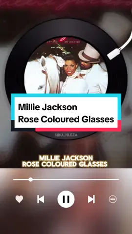 🎵 Rose Coloured Glasses #milliejackson #soulsessions #rnb #music #soul 
