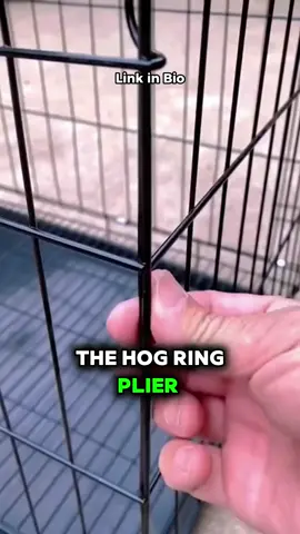 The Hog Ring Plier is your go-to tool for building sturdy enclosures for poultry and pets! #QuickMechTools #HogRingPlier #DIYprojects #petcare #poultryfarming #efficienttools #handyman #animalenclosures #toolsofthetrade #worksmarternotharder #toolsforlife #DIYlife #herramientas #tooltips #fyp 
