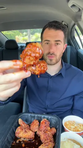 Popeyes NEW Sweet N Smokey Wings @Popeyes #popeyes #foodreview #asmrmukbang #losangeleslunch #foryou