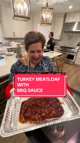 Turkey Meatloaf with some @Sweet Baby Ray’s Barbecue sauce! This dish was a hit at our house! | just LOVE my JennAir oven so much and can't recommend them enough #meatloaf #turkeymeatloaf #babydoll #Recipe #cooking #yummy #famiglia #MadeWithLove #goodeats #foryoupage #jennair #sweetbabyrays 