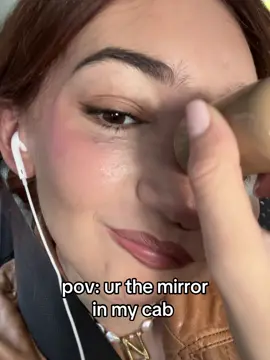 uber grwmmm !! 🚗🪞 @rhode skin pocket blush - piggy & peptide lip treatment - toast @NARS Cosmetics eyeshadow stick  @MaybellineUK lifter lip liner - 03  @maccosmetics lipstick - sweet deal  #beauty #grwm #finishingtouches #makeup #haileybieber #quickmakeup #tips #makeuphacks 