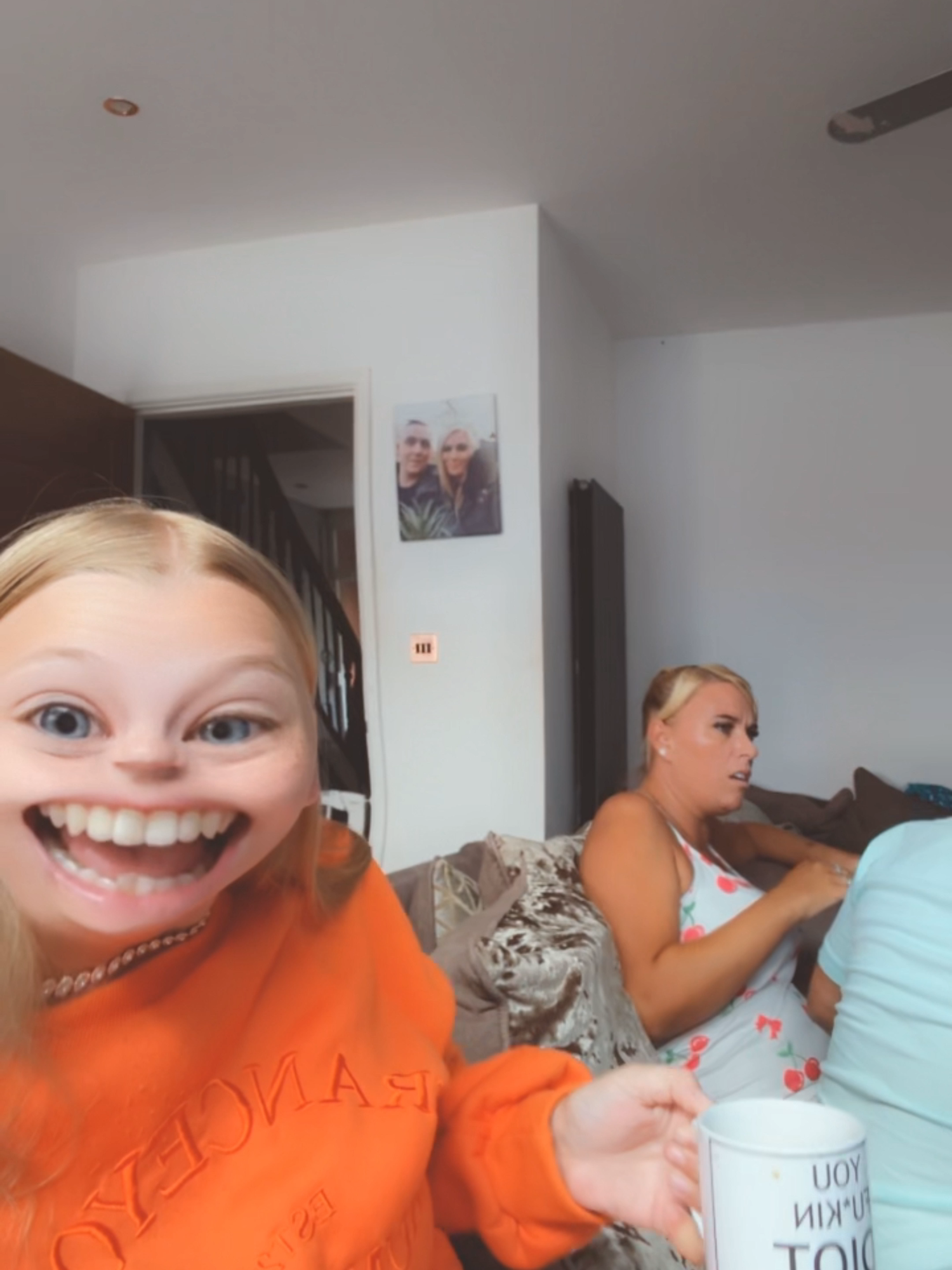 Daughter pranks mum and dad #foryou #viral