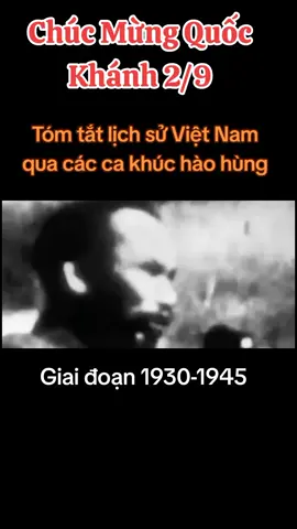 Chúc mừng quốc khánh 2/9 (Summary of Vietnamese history through heroic songs)#vietnam #fyp 