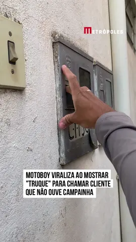 Um #motoboy viralizou nas redes sociais ao mostrar um 