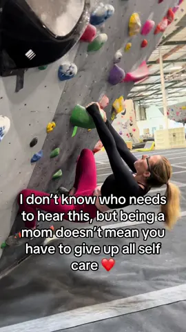 I will preach self care until the cows come home 🙌🏻 #MomsofTikTok #momlife #bouldering #rockclimbing #climb #climbon #momofthree #momselfcare #dateday #fypp #couple 