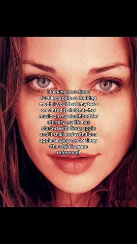 no one understands fiona apple is the universe #fionaapple #ilovefionaapple #sillysausages #sorry #freaksquad #fyp 