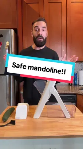 Don’t slice your fingers off trying to make the viral cucumber salad! Fullstar’s safe mandoline lets you slice, dice and julliene all while protecting your fingers from start to finish! Can we send you one @@Logan?? ##cucumbersalad##vegetableslicer##cucumbers##founditontiktok##cucumberguy