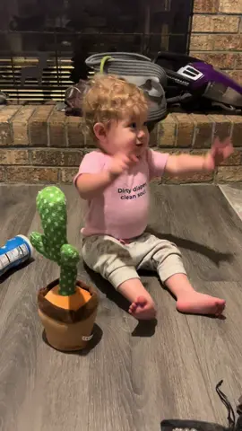 You can see the moment it sets in 😂 #talkingcactus🌵 #cactustoy #babiesoftiktok #scaredbaby #motherhood #babytoys #babytiktok #fyp #fypシ゚viral #fypage #fyppppppppppppppppppppppp 