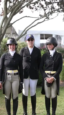 The $50,000 Kristen Baran Hunt Team Stake made a fantastic debut today, with the inaugural win going to the team of Brianne Goutal-Marteau on Grand Remo, Stella Propp on Checkland and Clara Propp on Arezzo!! 👏🏼🏆 Each team consisted of two non-pros and one professional, all jumping individually over the same course before scores were averaged to determine a winner. Congratulations to all who participated! 
