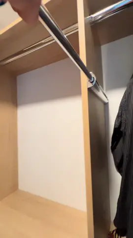 Discover the Magic of Hidden Features!  Ever wished for a closet that surprises you with its clever design?  Our custom closets do just that! Check out this sleek hidden valet rod, perfect for organizing your wardrobe with ease and elegance. 🧥👗 At The Closet Company NYC, we believe in creating spaces that are not only beautiful but also incredibly functional. From hidden rods to secret compartments, our designs offer more than meets the eye.  Ready to transform your closet into a dream space? Let’s make it happen!  #customcloset #nycdesigner #closetgoals #closetorganization #manhattan #closettour #nycinteriordesign #foryou 