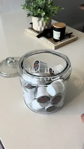 Mini kitchen restock 🫙 #clean #restock #Home #kitchen #girl #amazon #weekend #motivation 