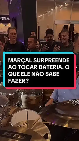 MARÇAL SURPREENDE AO TOCAR BATERIA. O QUE ELE NÃO SABE FAZER?  #pablomarçal #pablomarcal #pablomarcal1 