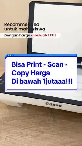 Ini nih Printer budget mahasiswa 💼🖨️ Printer Canon Pixma MG2570s dengan harga terjangkau, Kalian tetap bisa mendapatkan kualitas cetak yang prima untuk tugas kuliah ataupun skripsi Kalian 💰✨ #PrinterBudget #Mahasiswa #CetakTanpaBatas #Rekomendasiprinter #printermurah #printermahasiswa #fixprintindonesia 