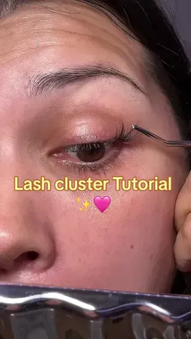 Has anyone tried these new lashes 😱 they are waterproof, pool proof, and easy to apply ! #fallfashion#airycutelashes#airycute#lashclusters#lashturorial#lashclusterstutorial#lashclustersathome#clusterlashes  