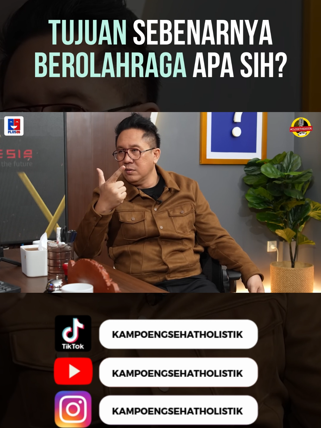 Tujuan olahraga sebenarnya adalah ini? #olahragapagi #olahraga #dokcay #doktercahyono #podcastplus26 #plus26 #tiktok #borisbokir #podcast #podcastclips #holistik #diet #otot #masaotot #massaotot #sport #angkatbeban #dumbellworkout