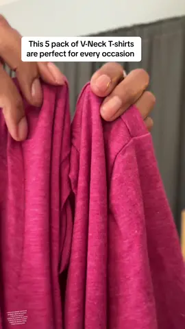 I love this 5 pack of colorful V-Neck T-Shirts in the TikTok shop. The price is so great, they’re basically $5 a piece.  #tshirts #tshirtstyle #dealhunters #tictokshopblackfriday  #comfyclothes #comfyclothesonly #shirtsforcontentcreators 