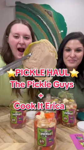 ⭐️PICKLE GUYS⭐️ THE PICKLE GUYS + COOK IT ERICA ⭐️ COMING MID SEPTEMBER…………….ASK ALL YOUR QUESTIONS HERE 👇🏼#mukbang #pickleasmr #picklehaul #thepickleguys #cookiterica #thepicklegworls 