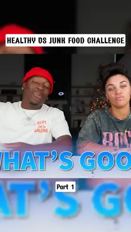 Part 1 HEALTHY VS JUNK FOOD CHALLENGE#roblox #gameviral #theprincefamilyclubhouse #fyp #duet #STRANGER #Ep #Skits #theprincefamily #DJ&Kyrie