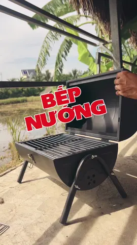 Bếp nướng than dã ngoại kiểu HQ. #bepnuong #bepnuongthan #bepthan #minhladinhhaday 