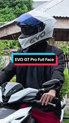EVO GT PRO Plain Full Face Dual Visor Helmet. Nakakapogi mga Boss!🔥 #evogtpro #evogtprohelmet #evohelmetsphilippines #evohelmet #helmetformotorcycle #fyp 