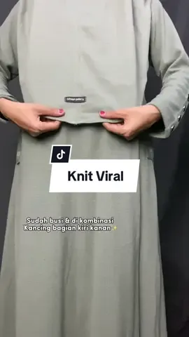 Lagi rame bangeed dress knit ini, Ayoo siapa yang belum punya rugi bangeed 100ribuan udh satu set say 😎 #dress #dressknit #knitpremium #knitviral 