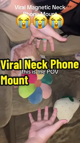 crazy for this😭 they sell out super fast! #neck #neckmount #phonemount #viral #ttshop #tiktokmademebuyit 