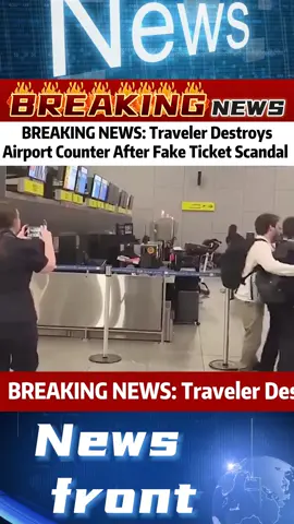 A Haitian man reportedly caused chaos at Santiago International Airport after discovering he had been scammed with a fake ticket. According to authorities, the man intended to travel to Miami, where he would connect to a flight to Haiti. However, upon learning that his ticket was fraudulent, he allegedly took matters into his own hands—literally.#fyp #foryou #tiktok #news #usa #breakingnews #