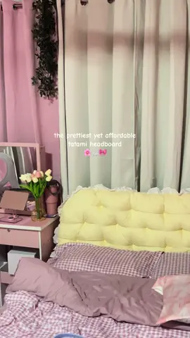 #headboard #bedheadboard #tatamigeadboard #softheadboard #recommendedheadboardforyouroom #bedtatamiheadboard #fyp 