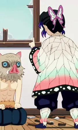 Shinobu regaña a Inosuke #anime #animefyp #animeedit #animes #animetiktok #fyp #foryou #foryoupage #shinobu #inosuke #tanjirokamado #demonslayer #kimetsunoyaiba #nezukokamado #nezukochan #regaño #viral 