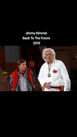 I like that movie  #backtothefuture #2015 #live #michaeljfox #christopherlloyd #jimmykimmel 