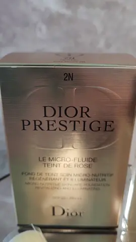 Dior Prestige - Le Micro-Fluide Teint De Rose An illuminating liquid foundation infused with gold micro-pearls and rose extracts. Powered by La Micro-Huile de Rose, Dior Prestige's Micro-Fluide Teint de Rose is a nutritive liquid foundation that illuminates skin and works to target ageing. Complete with a kabuki brush, the new found applicator revitalises skin in the same way a massage results in a natural glow. For best results, apply using circular movements to smooth lines and achieve a flawless finish. 🌸 Luminous Finish 🌸 Vitamin E 🌸 Anti-aging 🌸 For normal to dry skin 🌸 SPF 20 My take: Dior Prestige Le Micro-Fluide Teint de Rose has become a staple in my beauty routine. This foundation is my favorite. I love how it combines skincare with makeup, leaving my skin with a radiant, luminous finish. The foundation is infused with micro-pearls and Rose de Granville extracts, which makes my skin feel incredibly hydrated and smooth. It blends effortlessly, offering buildable coverage that still looks natural. Plus, the subtle rose fragrance adds a luxurious touch every time I use it. I appreciate that it not only enhances my complexion but also nurtures my skin over time. #dior #diorprestige #foundation #fyp #foryou #influenster #beautyproduct #viral #trending @Diorbeauty @Dior 