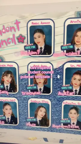 bini inspired student council pubmat template !! 🪞🫧💗 #bini #biniinspired #studentcouncil #classofficerstemplate #akiradigitals #digitalproducts #digitalselling #fyp 