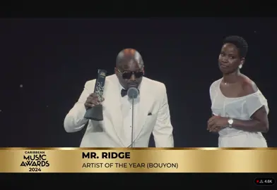 ✨Mr Ridge, WON Bouyon Artist of the Year at the Caribbean Music Awards - Voices of the Caribbean Tonight!🥳🥳 🙌🏾Congratulations, Ridge! We Are Proud! 🥳 🇩🇲Dominica is GOLD ✨ and our artists are bringing Bouyon Music to the World! Come Experience Ridge and more LIVE at the World Creole Music Festival, October 25th - 27th in Dominica, for Three Nights of Pulsating Rhythms!✨ #Dominica #Ridge #CaribbeanMusicAwards #DominicaFestival #WCMF2024 