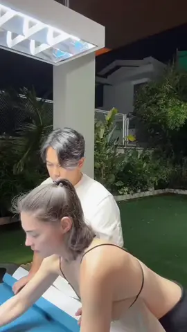 RhiSam Billiard Date 😍🎱 #sweet #billiards #trending #bonding #fypシ #fypシ゚viral #couple #lovers #ph #date #reels #facebook #tiktok #instagram #samverzosa #sv #rhianramos #supportive #forever #video 