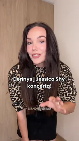 Šiandien einu į Jessica Shy koncertą!!😎 Vakar paprašiau jūsų pagalbos, išrinkti man outfitą! Ir daugiausia nukomentavot šį!🖤🐆 @HUMANALITHUANIA derinys!  #concertcheck #concertoutfit #jessicashyconcert #jessicashy #lithuania #kaunas #outfitinspo #outfitideas #outfitoftheday #fashiongirl #secondhandfashion #secondhandlook 