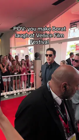 The Goat #sashabaroncohen #venicefilmfestival #venezia81 #disclaimer #borat #venice #vir 