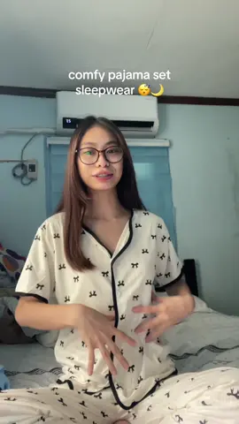 affordable & comfy pajama set sleepwear 😴🌙